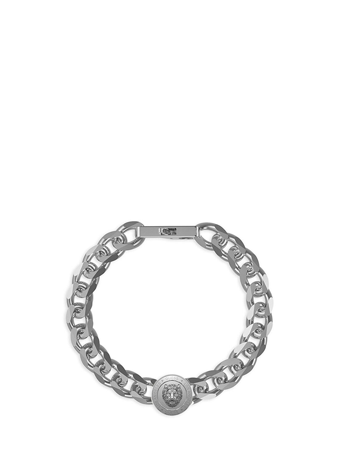 Guess JGUJUMB01309JWSTS Metalik Gri Çelik Erkek Bileklik