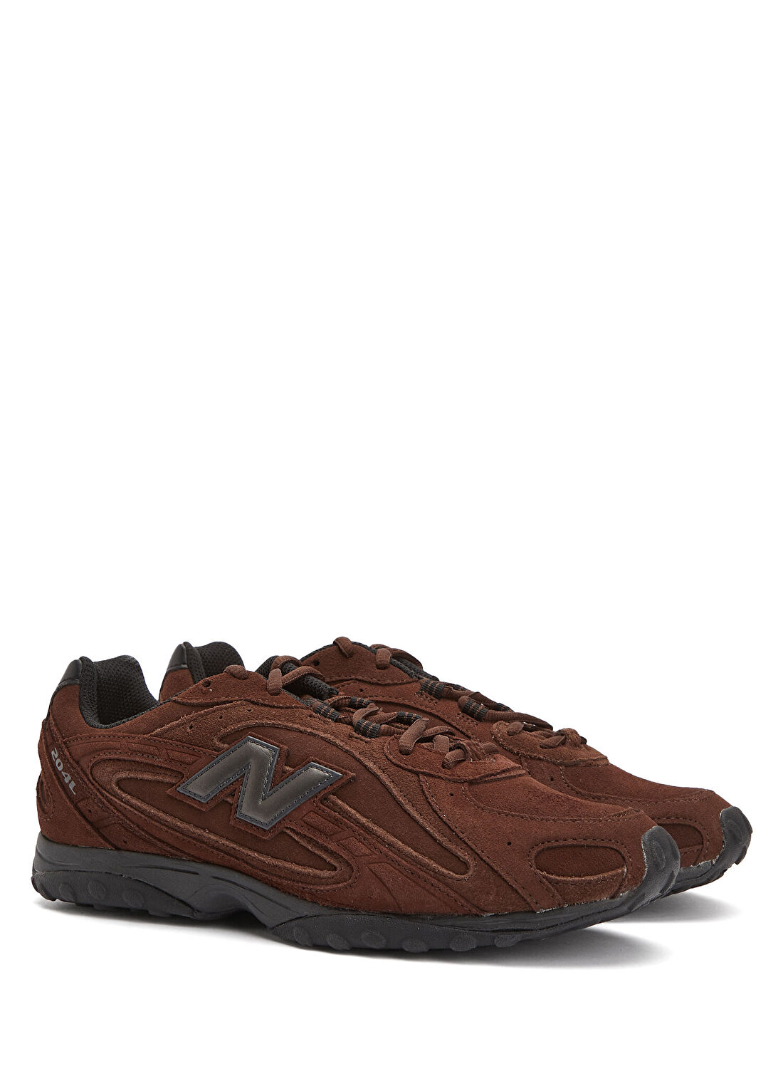 New Balance 204 Kahverengi Erkek Süet Sneaker görsel 2