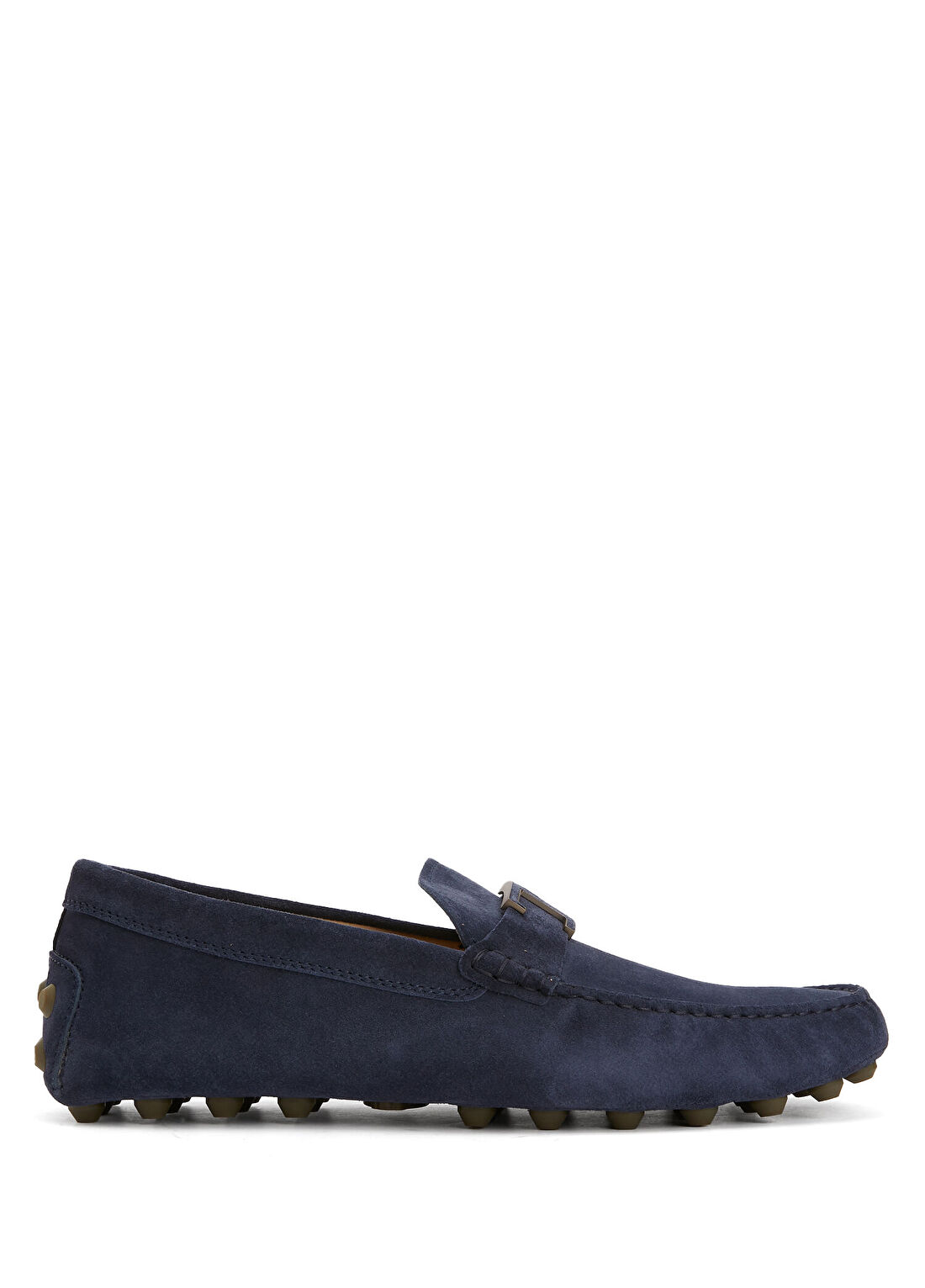 Tod's Lacivert Erkek Süet Driver