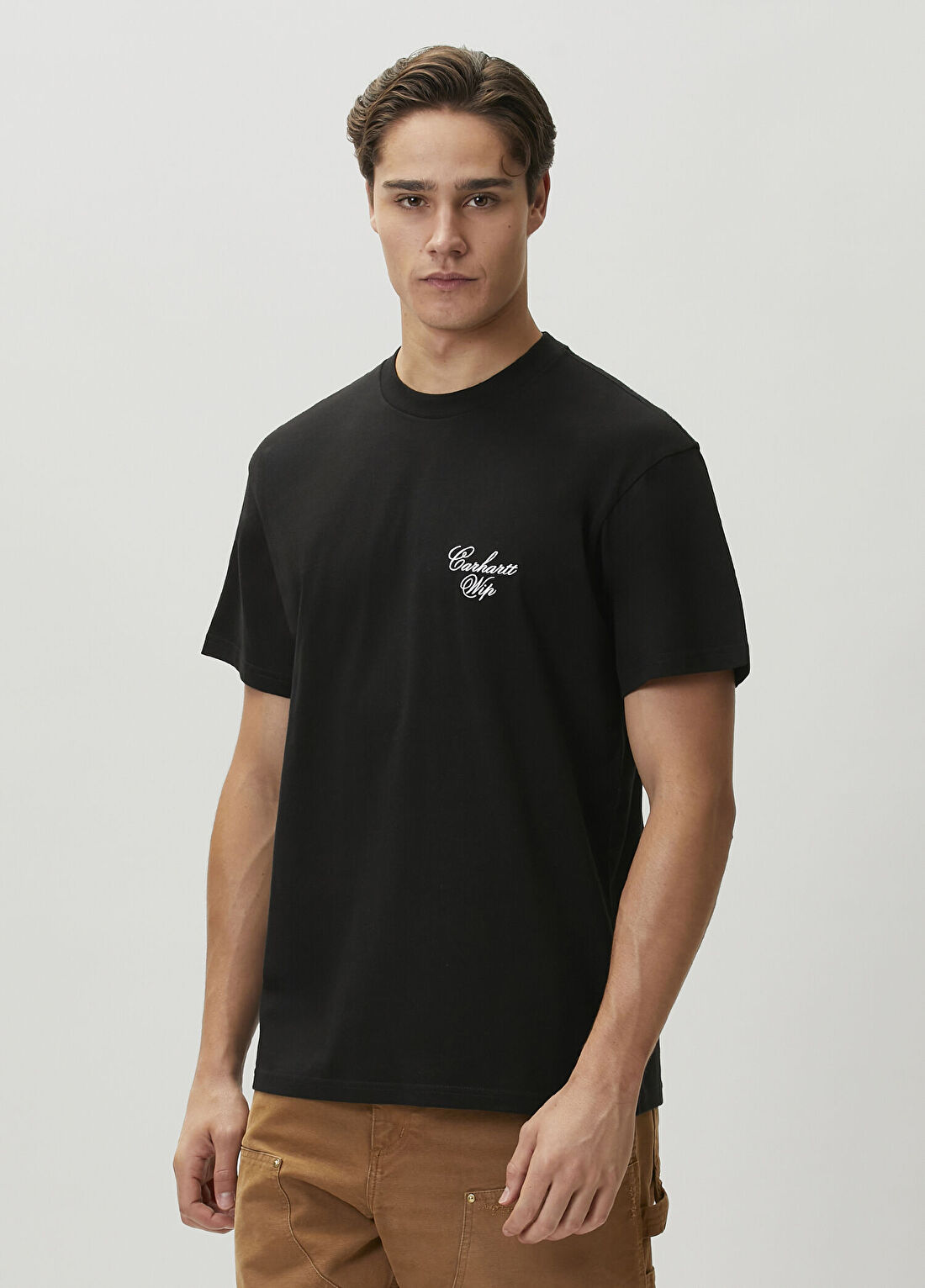 Carhartt WIP Gracious Siyah Oversize T-shirt görsel 3