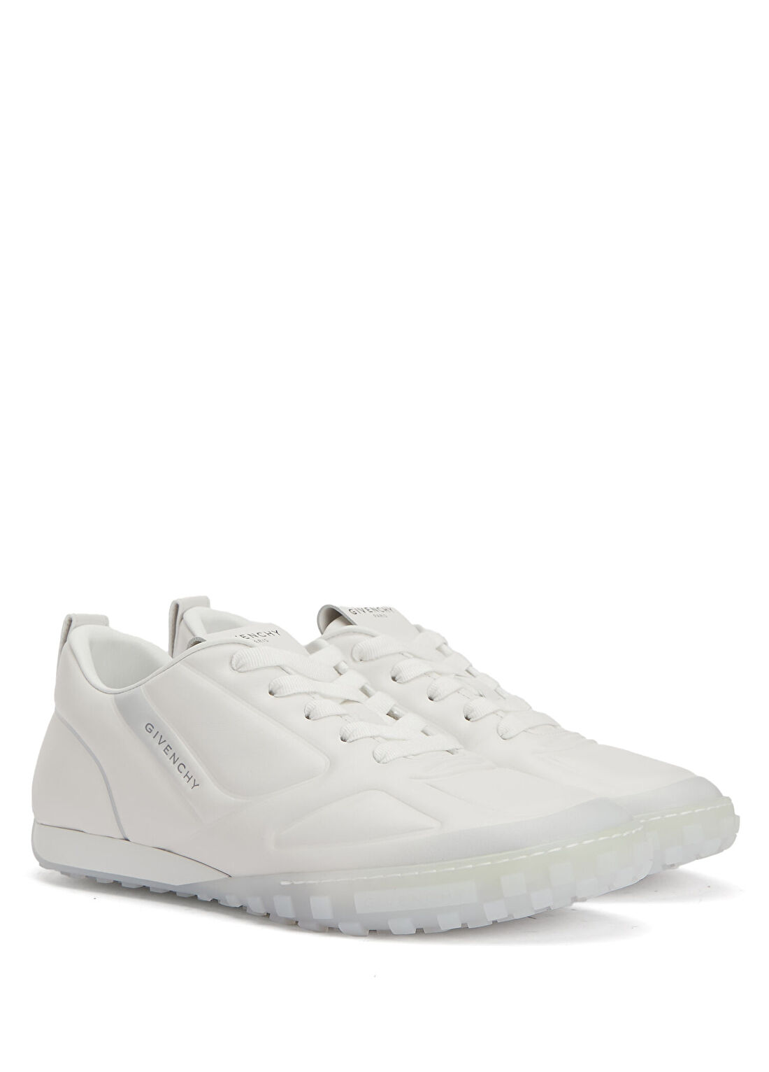 Givenchy Glide Beyaz Gri Erkek Deri Sneaker görsel 2
