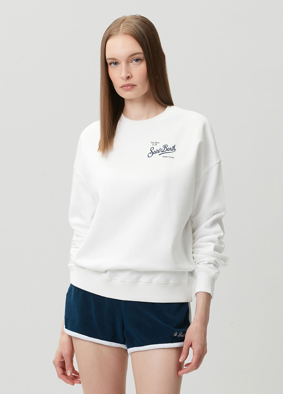 MC2 (Saint Barth) Stardust Beyaz Sweatshirt