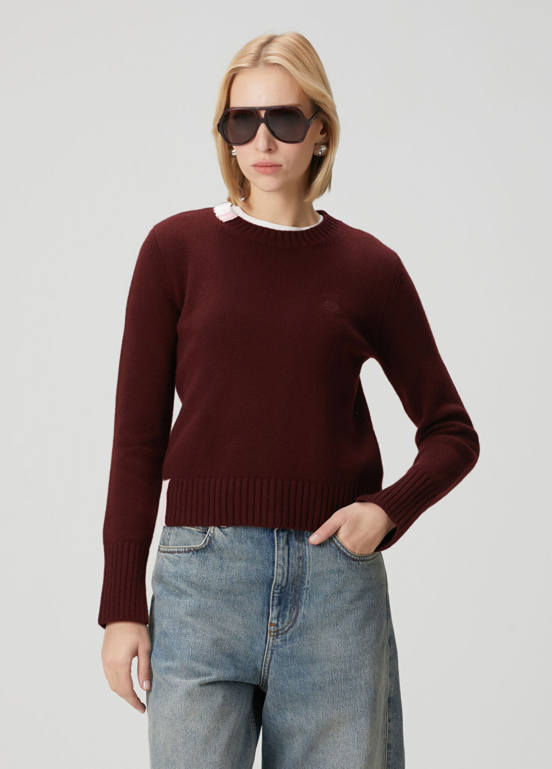Loewe Bordo Kaşmir Triko