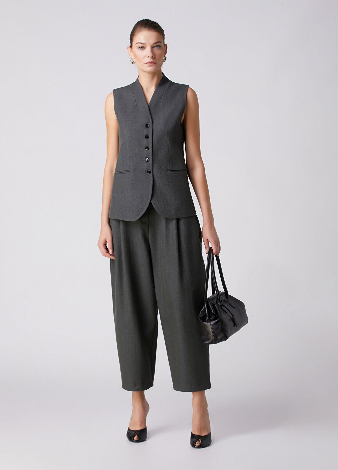 Beymen Collection Balon Kesim Yün Pantolon