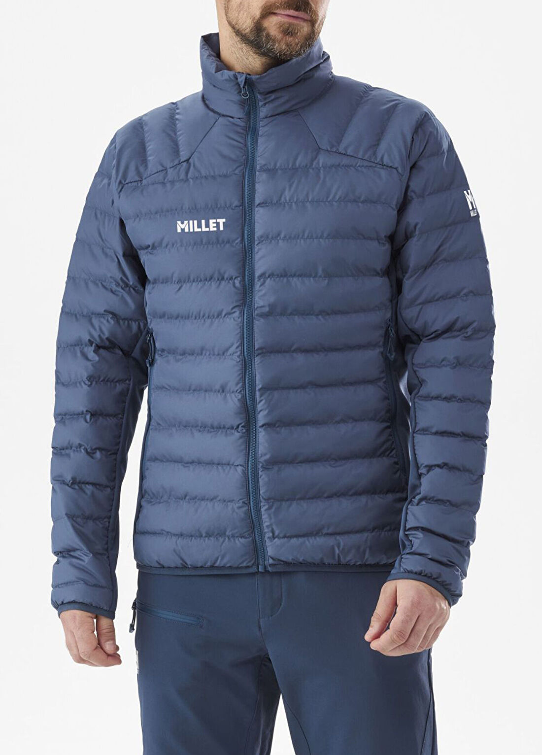 Millet Fitzy Roy Mavi Kaztüyü Erkek Spor Ceket MIV9883 N0395 görsel 2
