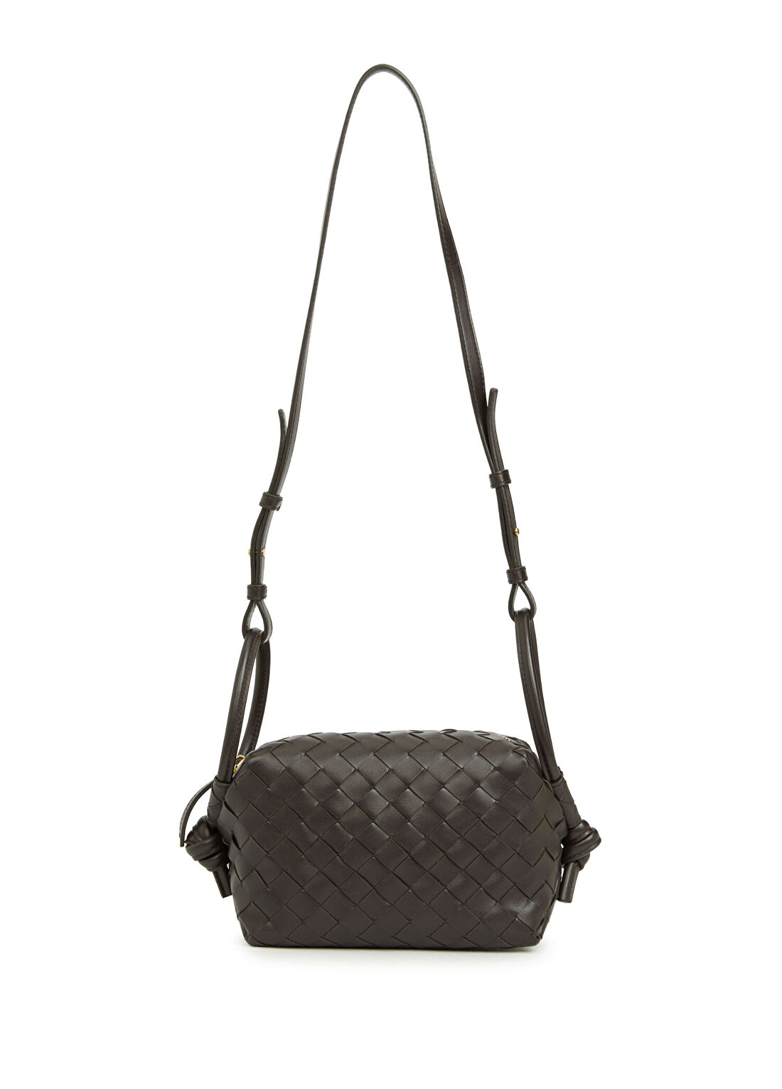 Bottega Veneta Top Koyu Kahverengi Kadın Deri Çanta