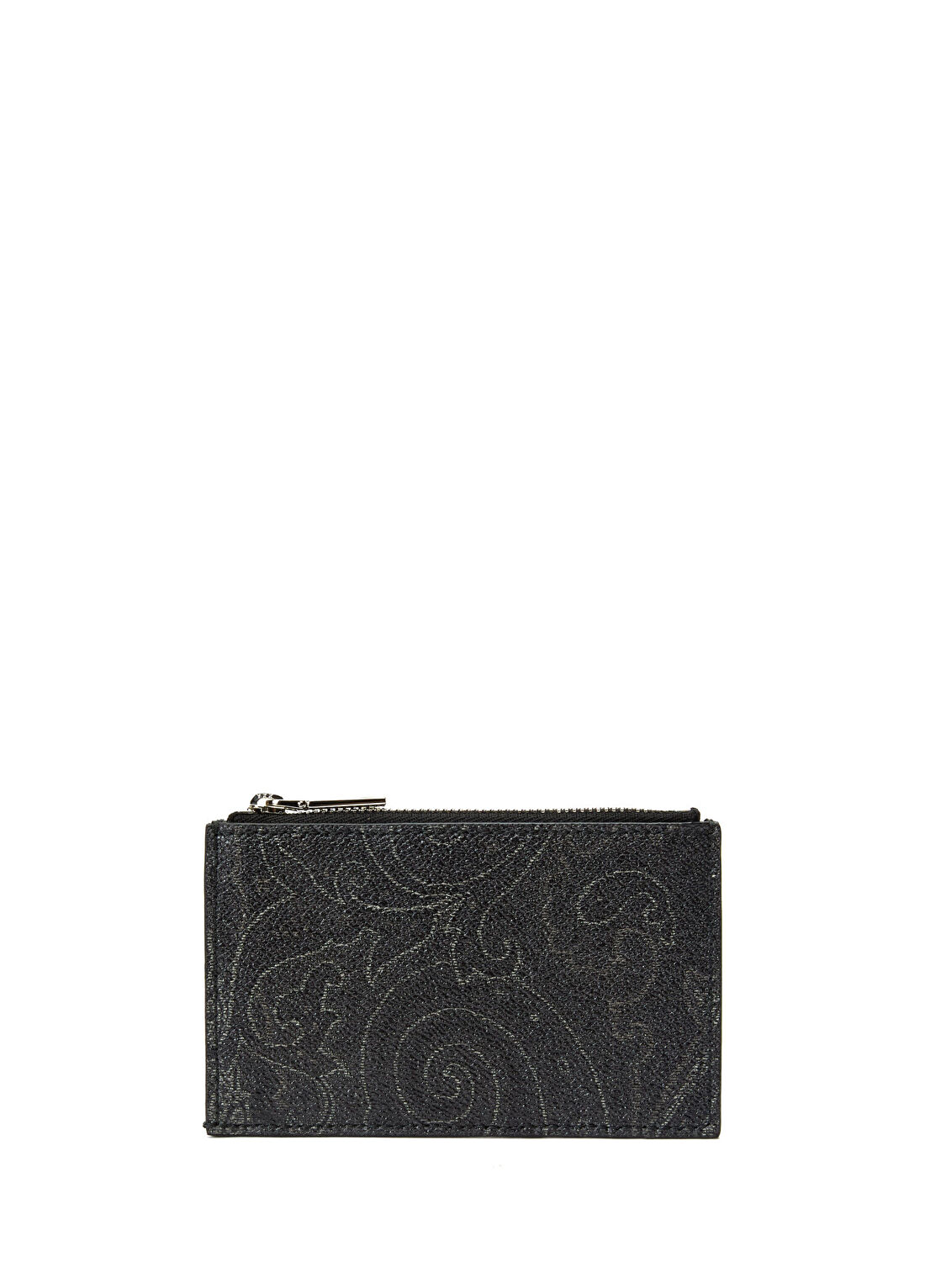 Etro Siyah Şal Desenli Erkek Kartlık