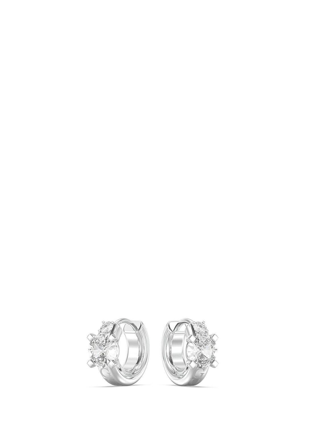 Guess JGUJUBE06270JWRHTU Metalik Gri Çelik Kadın Küpe