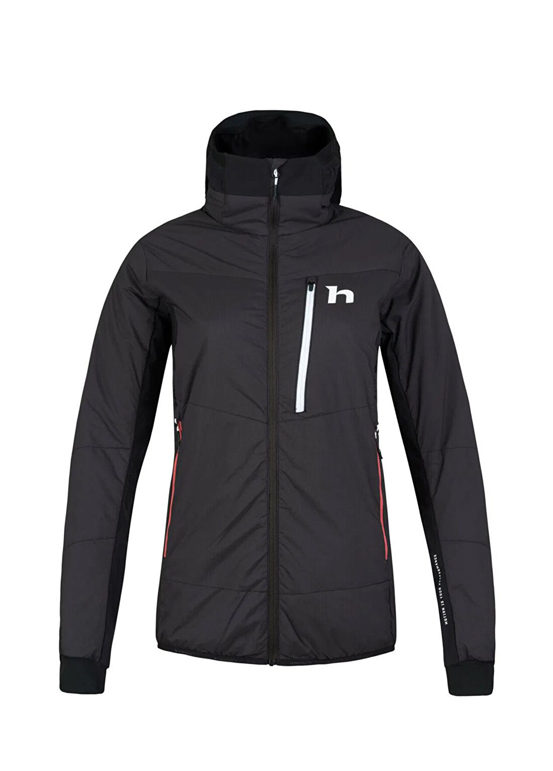 Hannah Nava Hoody Antrasit Kapüşonlu Kadın Outdoor Ceket