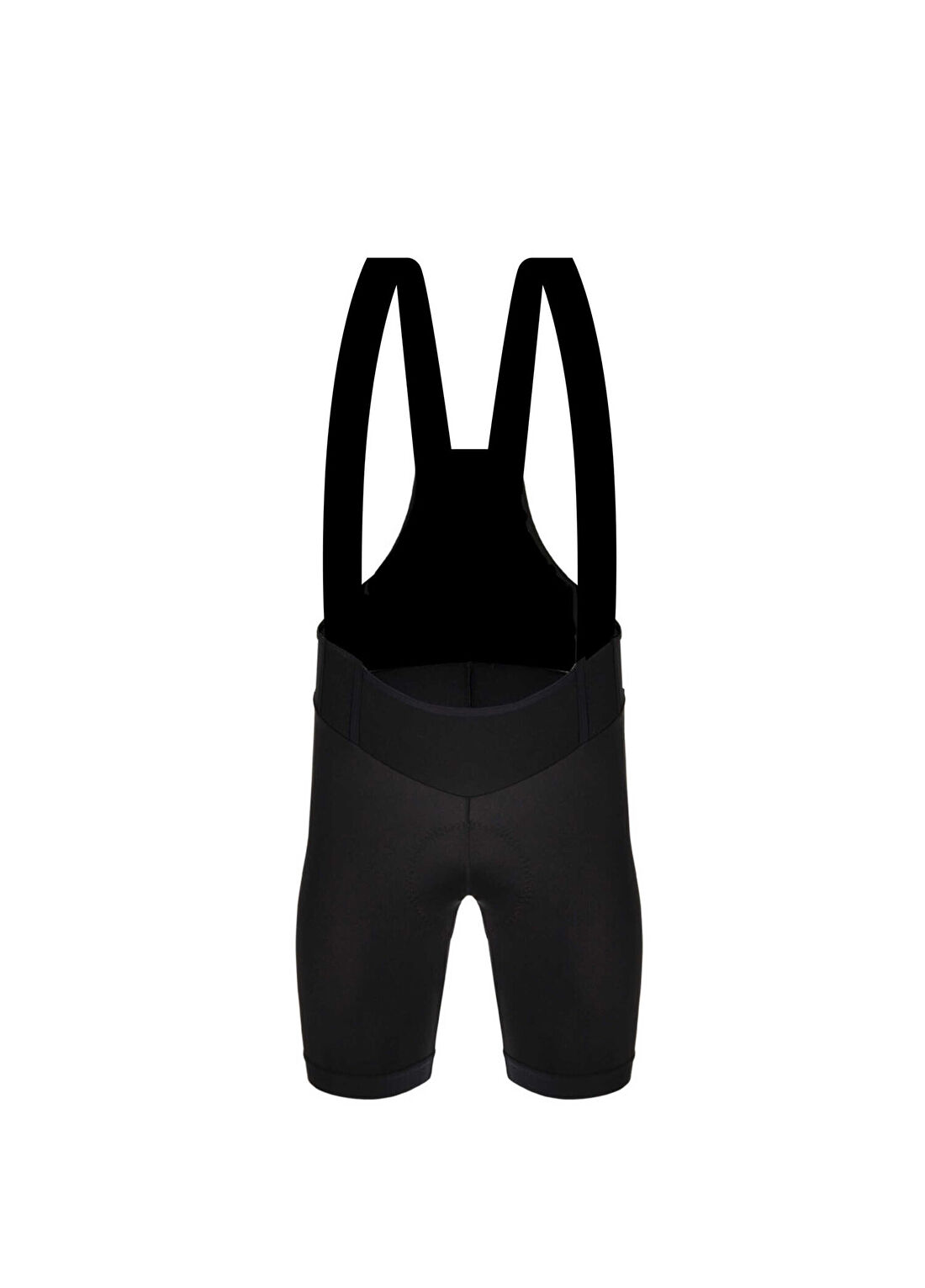 Santini Kickoff Siyah Askılı Kısa Unisex Bisiklet Taytı