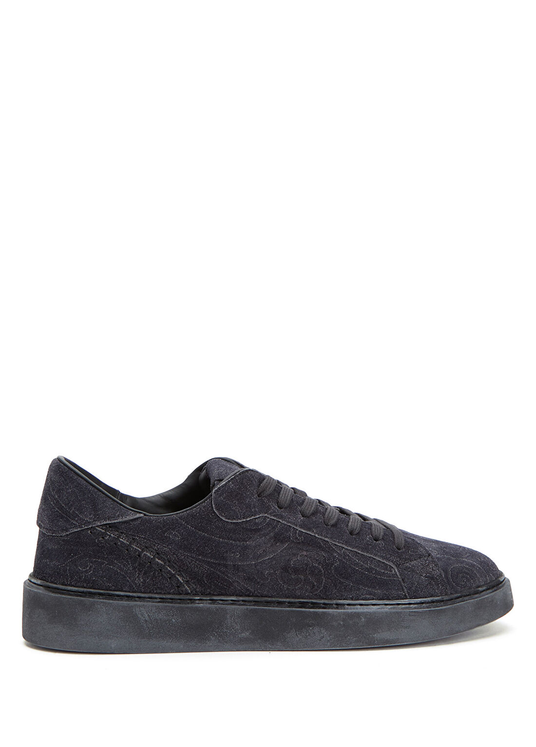 Etro Siyah Erkek Süet Sneaker