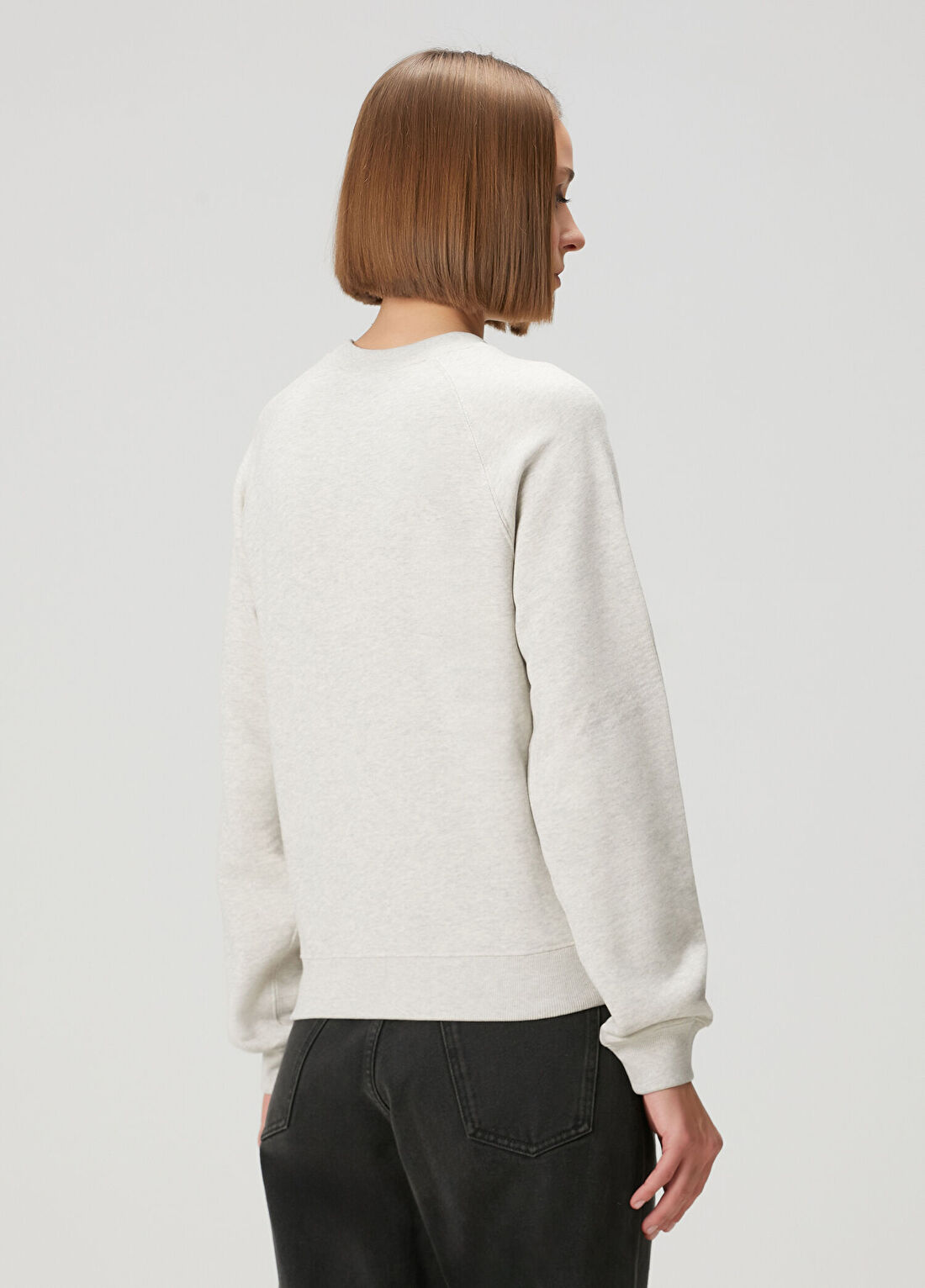 Kenzo Wild Tiger Açık Gri Sweatshirt görsel 4