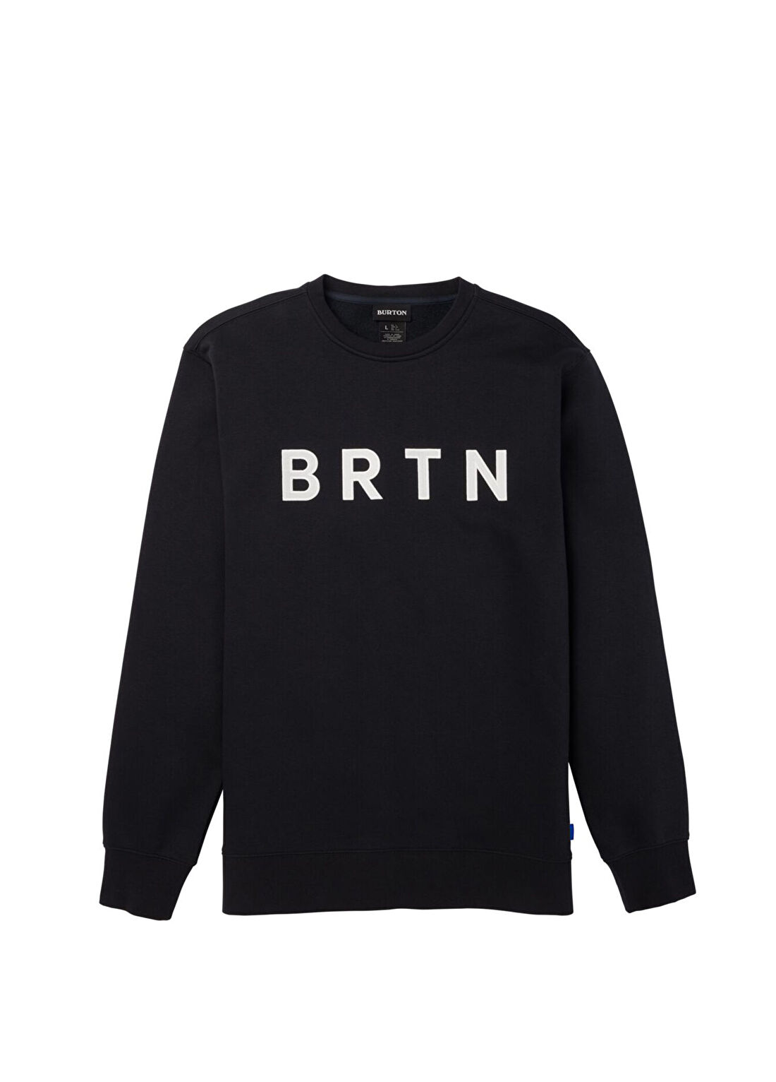 Burton Fleece Crew Siyah Uzun Kollu Erkek Spor Sweatshirt