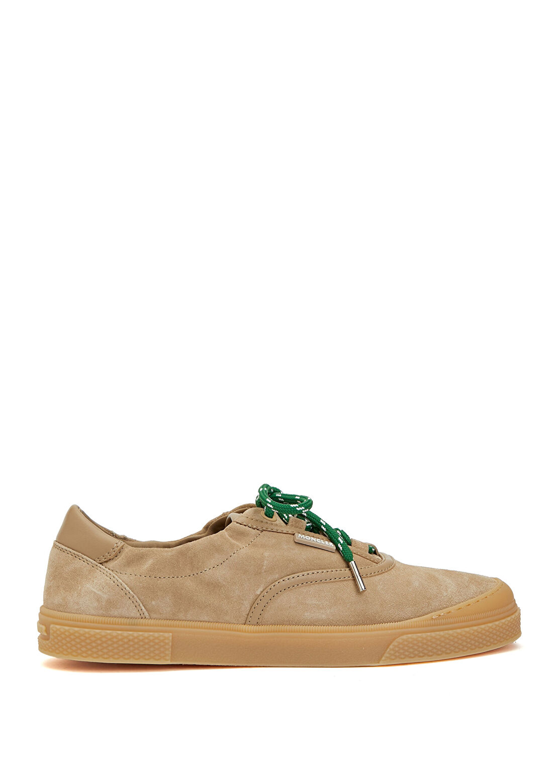 Moncler Bej Kadın Süet Sneaker