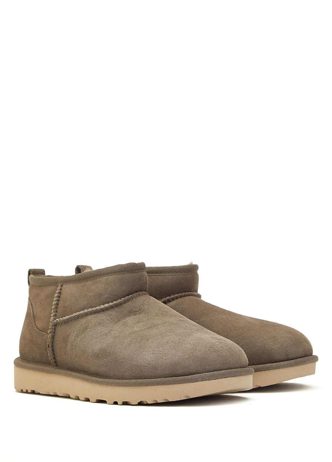 Ugg Classic Ultra Mini Vizon Kadın Süet Bot görsel 2