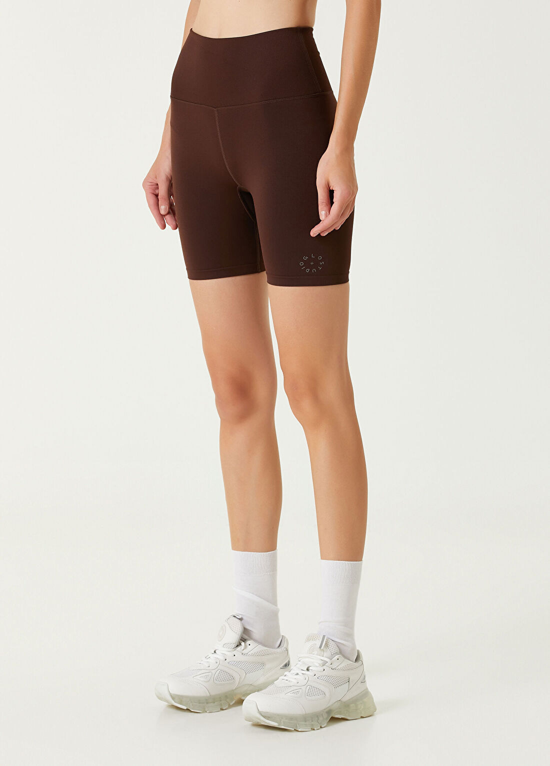 Glo Studio Paris Seamless Mocha Kadın Biker Tayt görsel 2