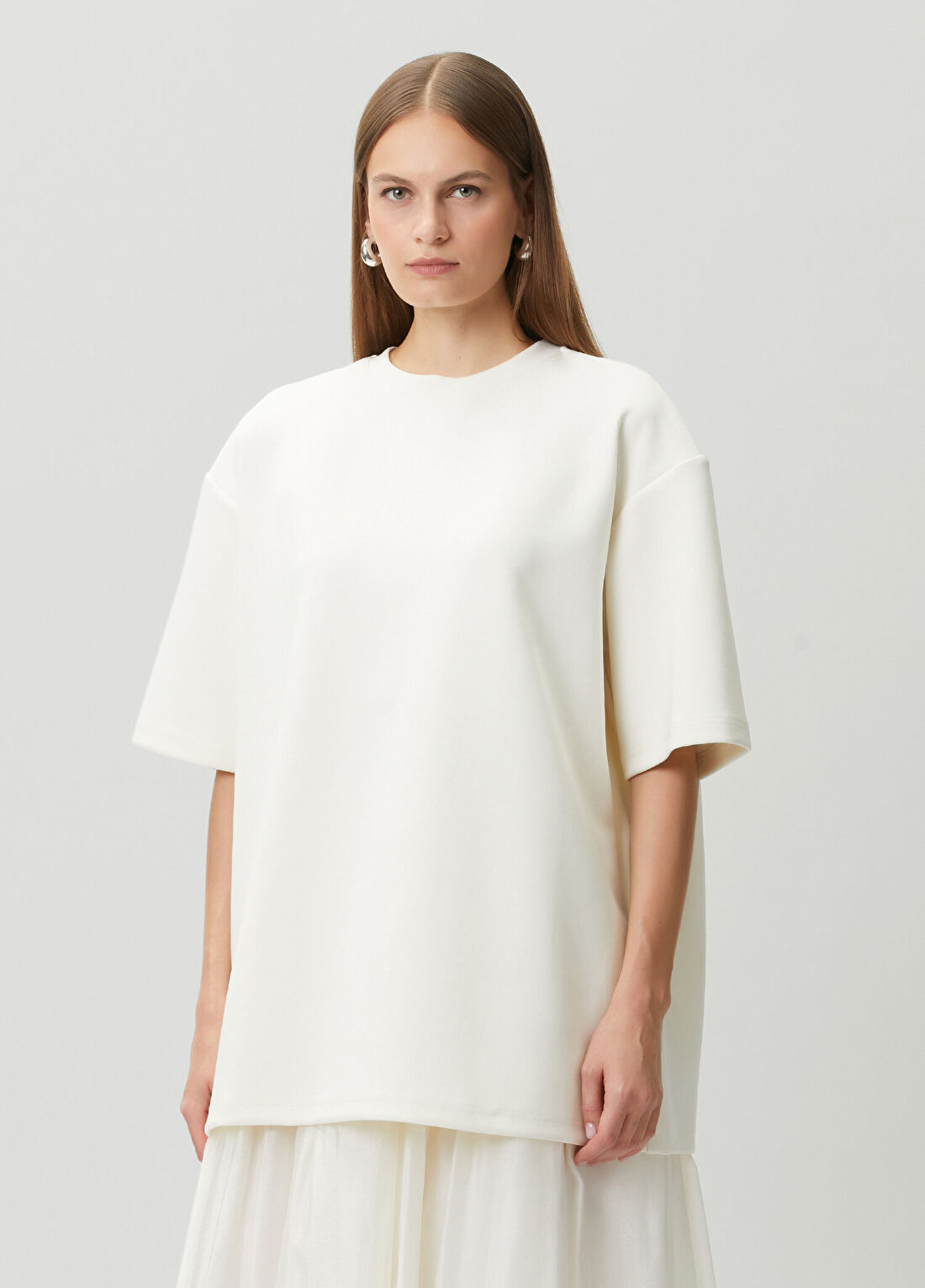 The Garment TG Bow Tee Krem T-shirt