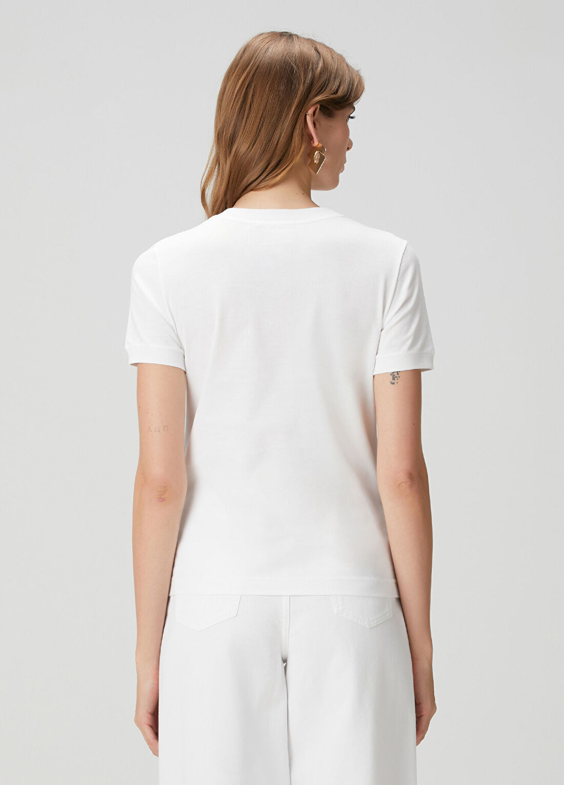Dolce&Gabbana Beyaz T-shirt görsel 4