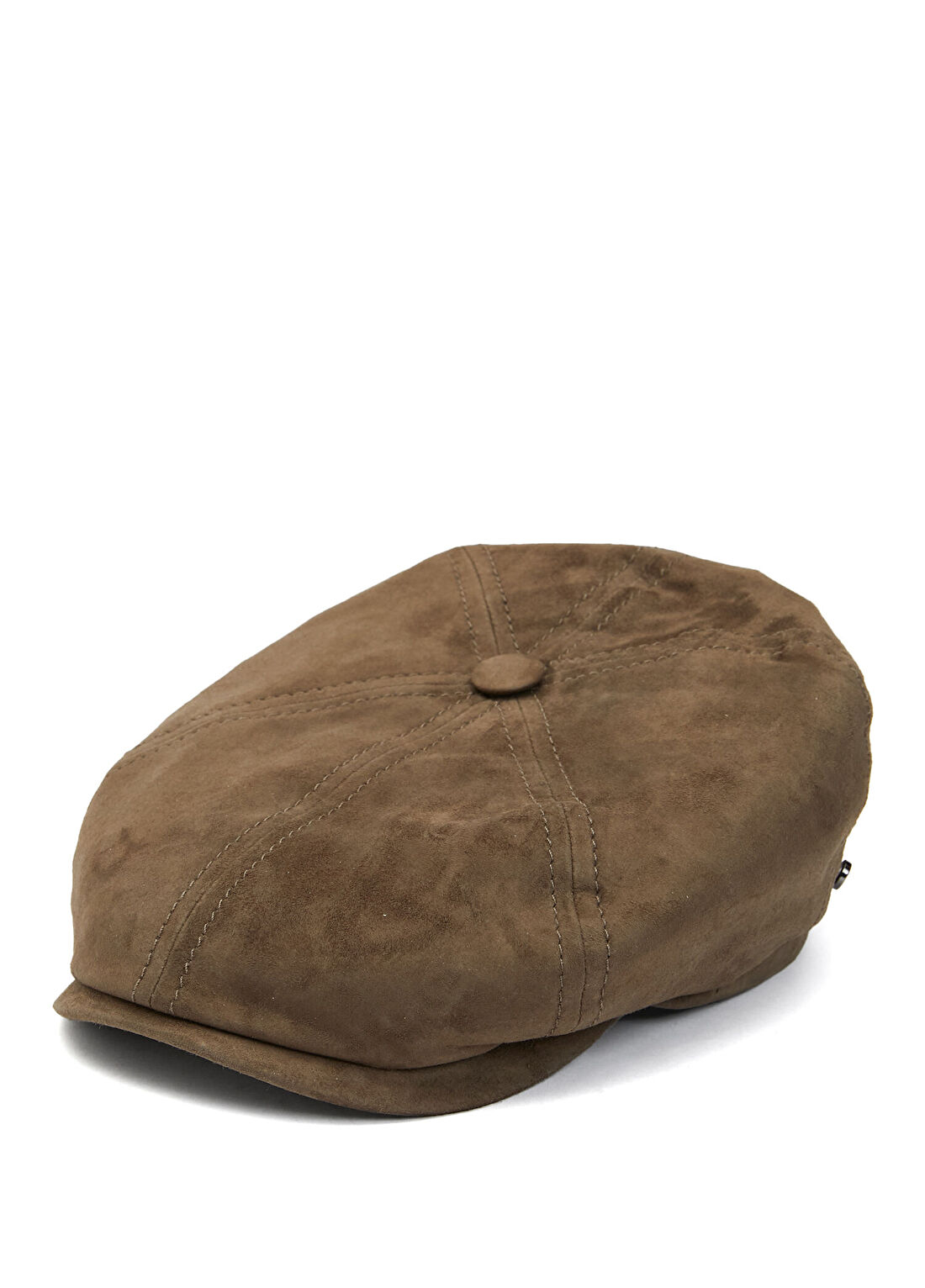 Stetson Haki Bej Erkek Deri Şapka