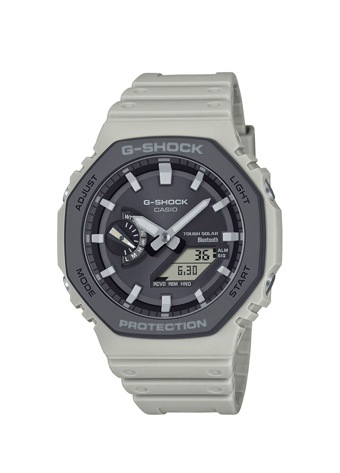 Casio G-Shock GA-B2100LUU-5ADR Krem Silikon Erkek Kol Saati