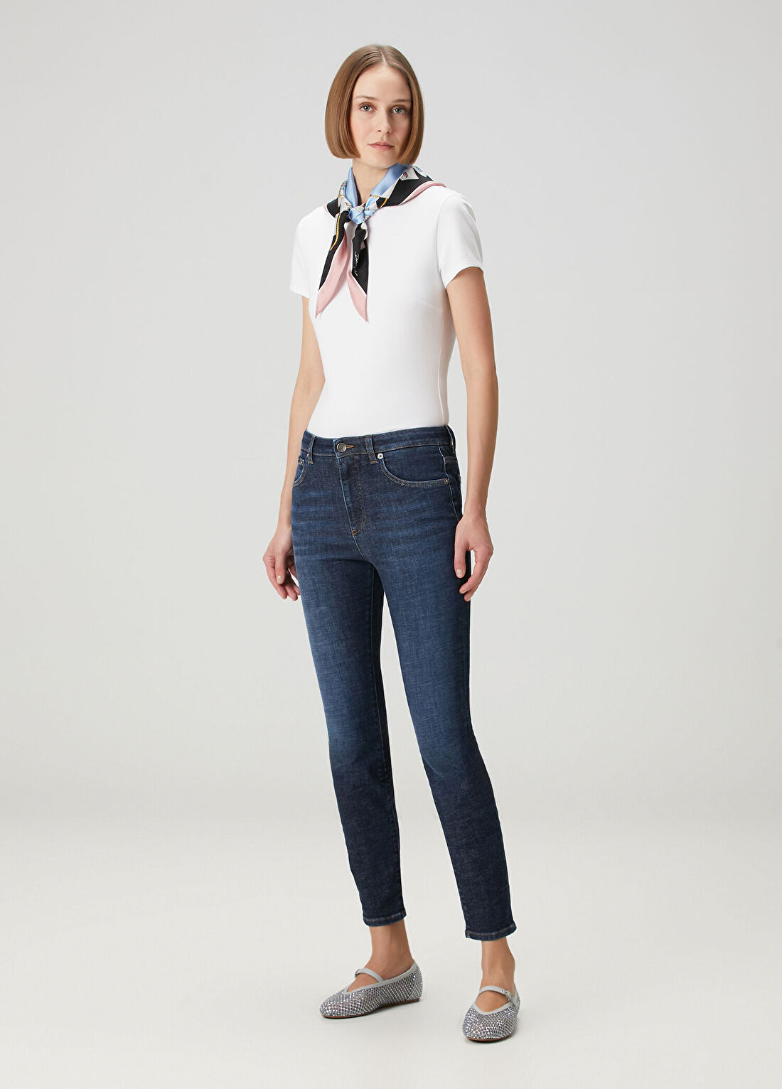 Dolce&Gabbana RE Edition 2000 Lacivert Jean Pantolon