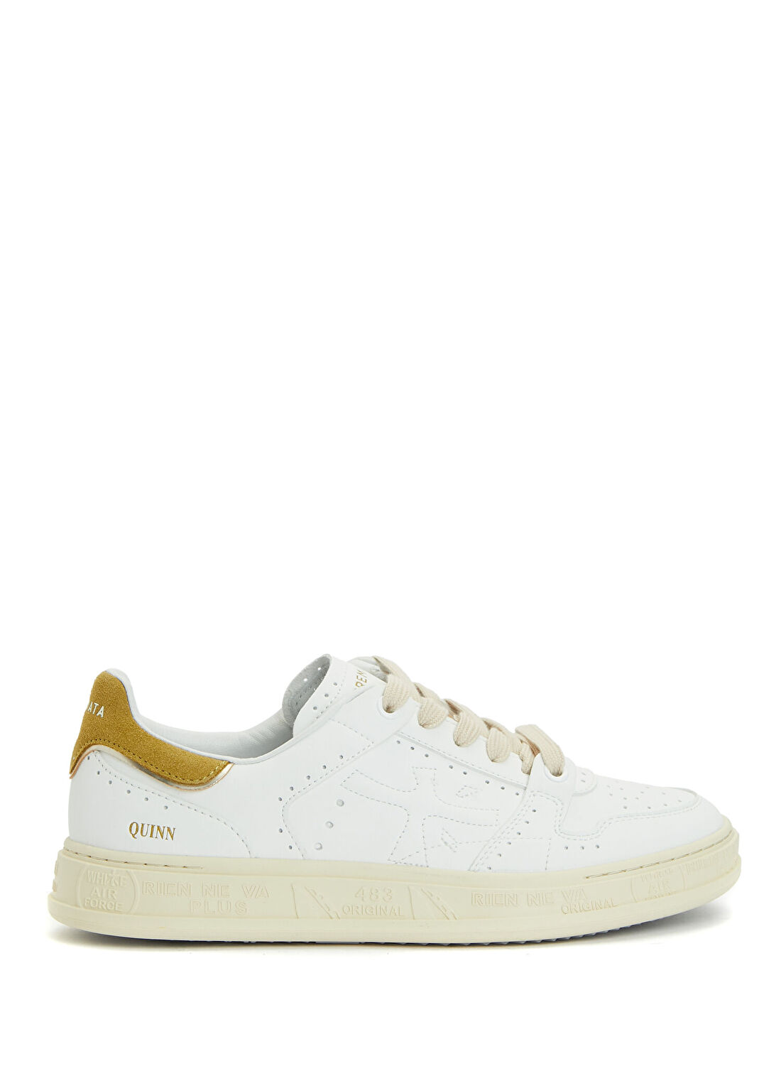 Premiata Quinn Taba Beyaz Kadın Deri Sneaker