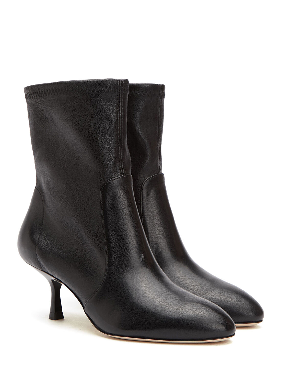 Stuart Weitzman Madison Siyah Kadın Deri Bot görsel 2
