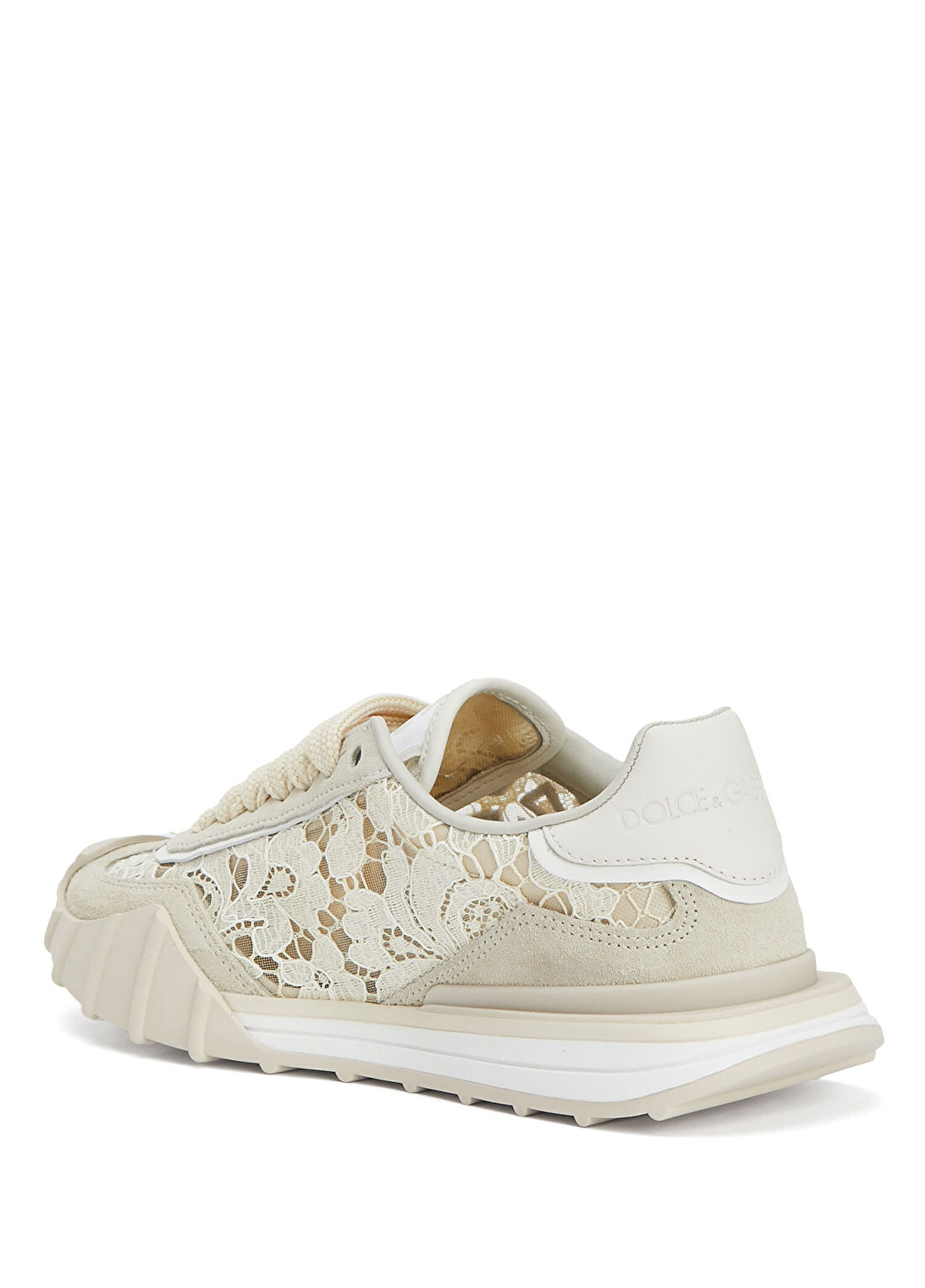 Dolce&Gabbana Athletic Krem Kadın Sneaker görsel 3