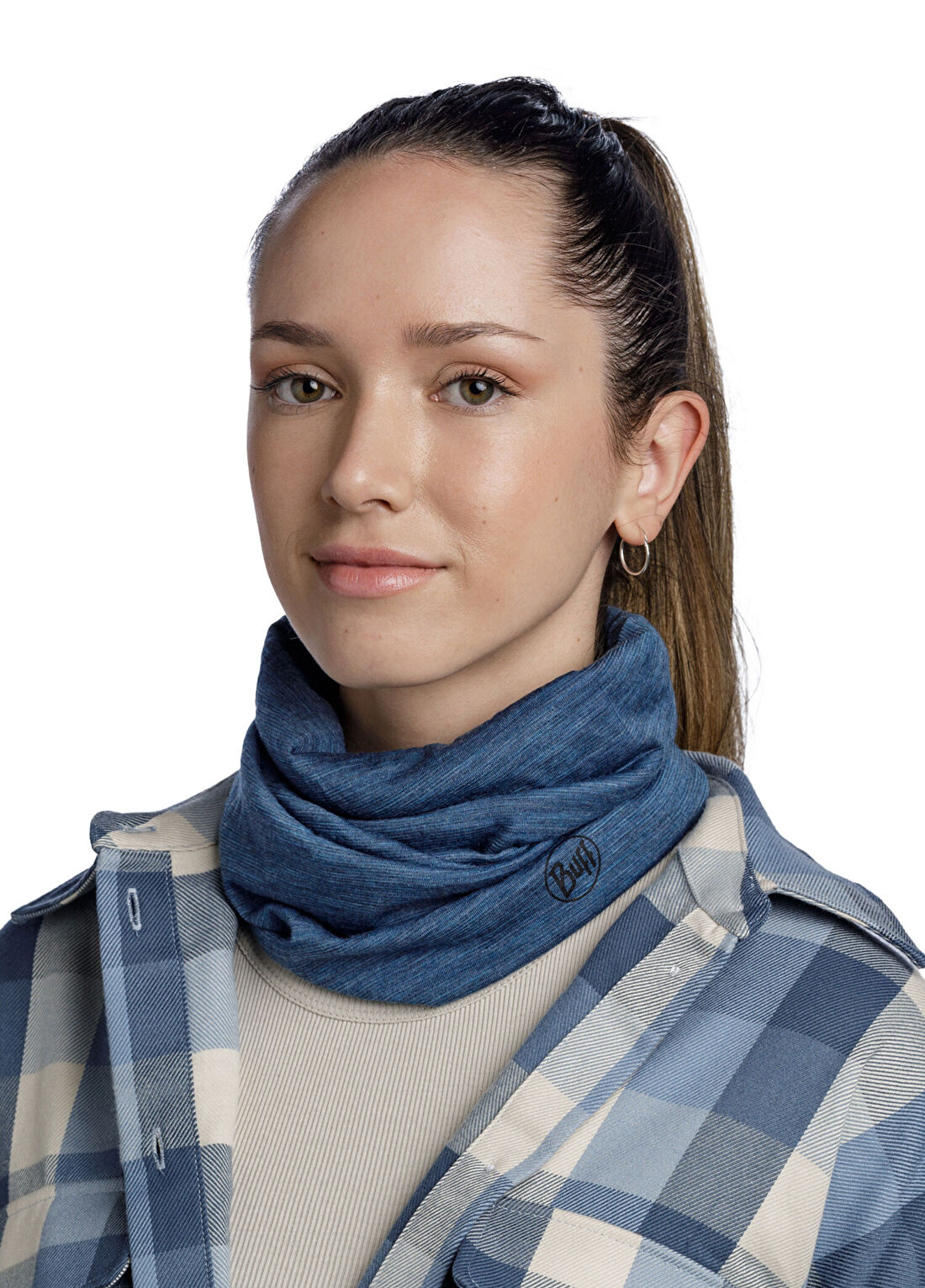 Buff Merino Lightweight Mutistripes Tempest Unisex Boyunluk görsel 4