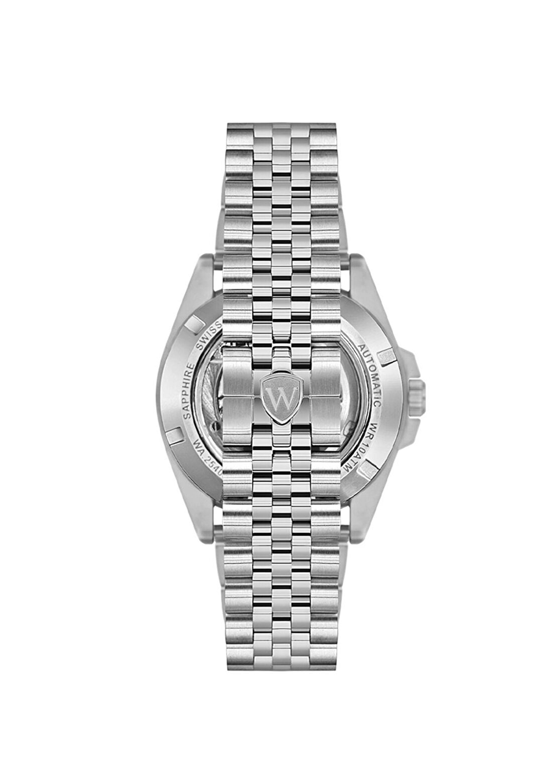 Wainer WA.25401-D Gümüş Metal Erkek Kol Saati görsel 3