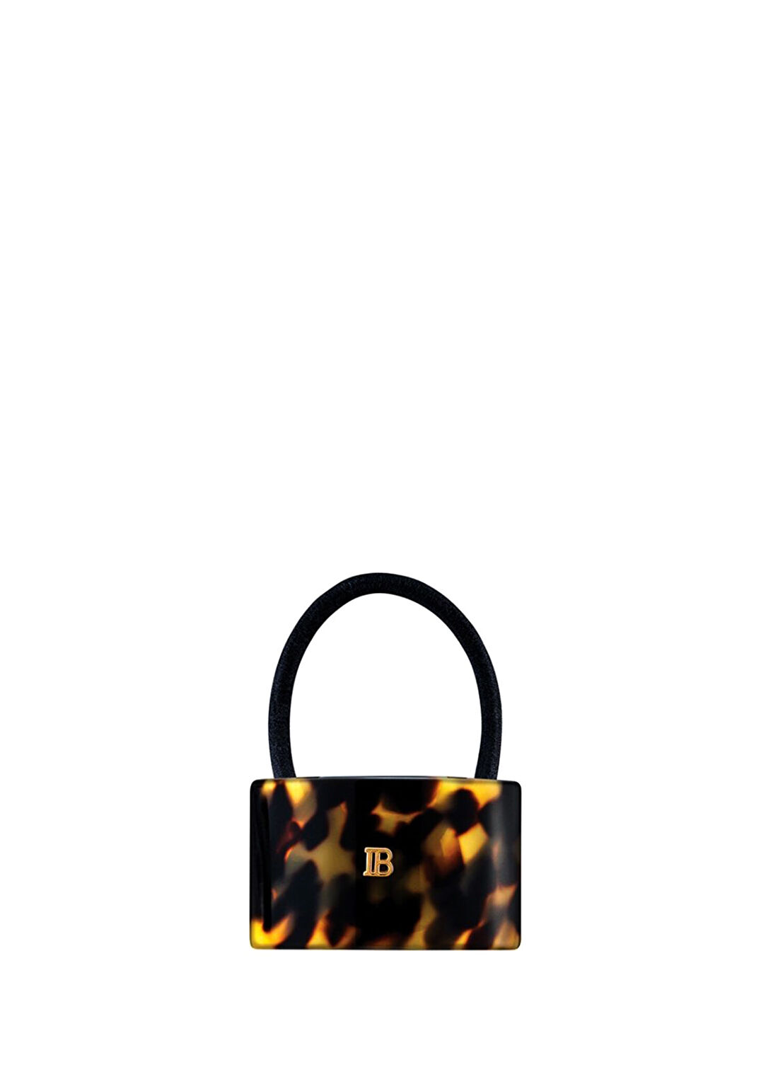 Balmain Cellulose Acetate Elastique Pour Cheveux Tortoise Shell Kadın Toka