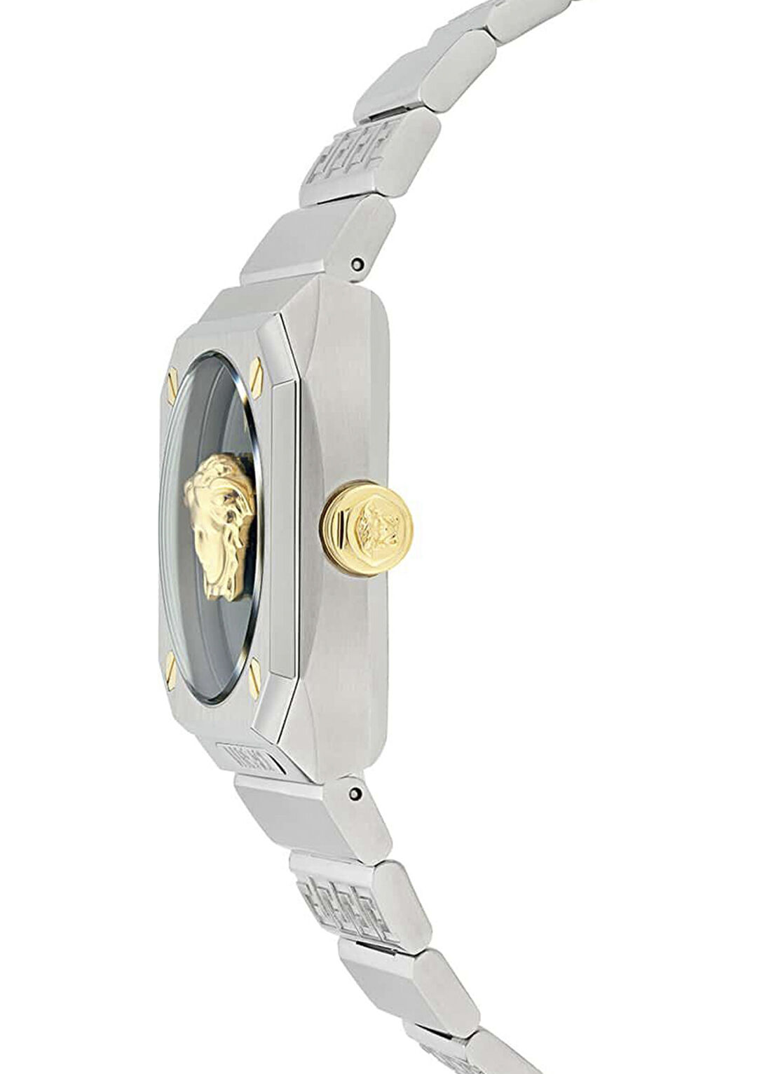 Versace VRSCVE0R00425 Metalik Gri Çelik Kadın Kol Saati görsel 2