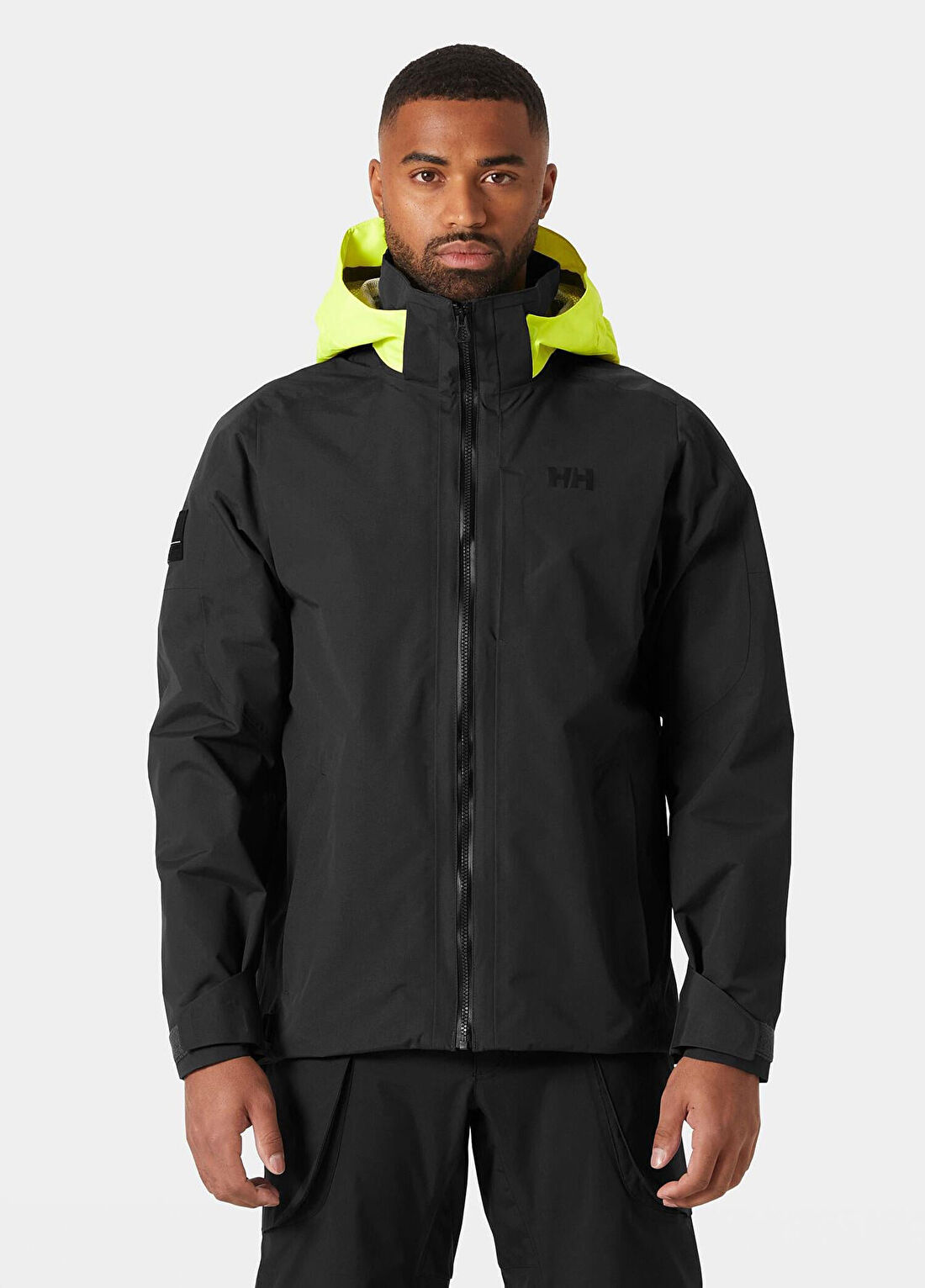 Helly Hansen Hp Storm Racing Ebony Kapüşonlu Erkek Mont