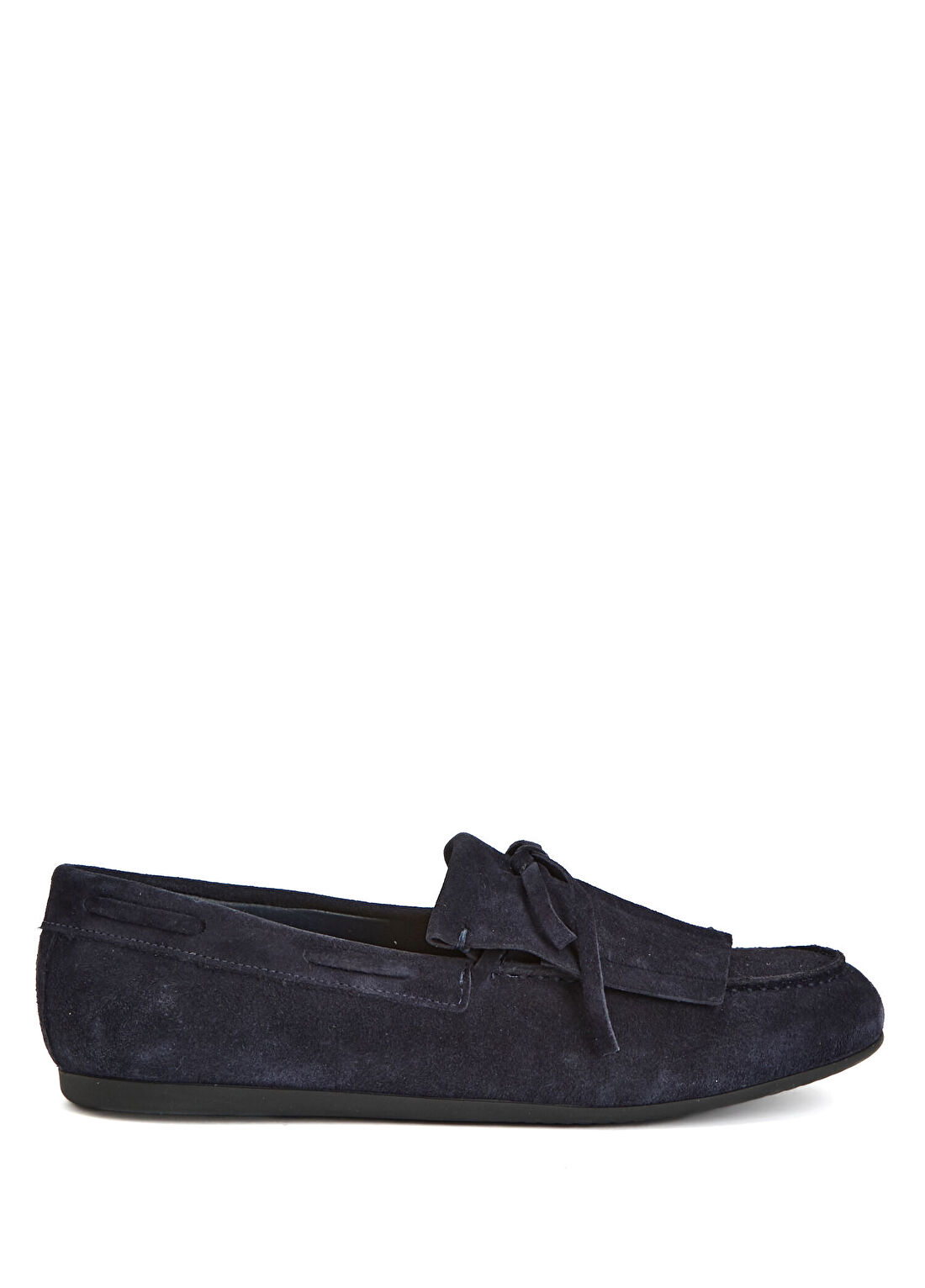 Beymen Collection Lacivert Püsküllü Kadın Süet Loafer