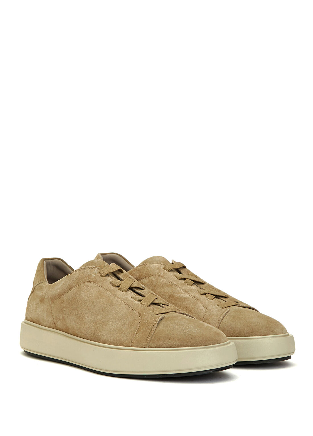 Officine Creative Bej Erkek Süet Sneaker görsel 2