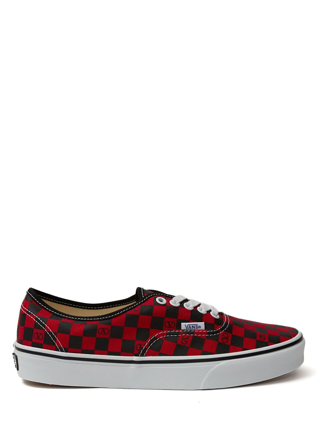 Valentino Garavani x Vans X Valentino Garavani Kırmızı Siyah Erkek Sneaker