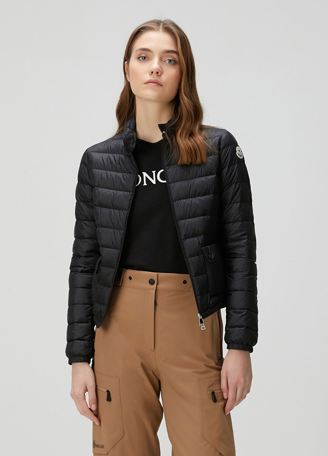 Moncler Lans Siyah Mont