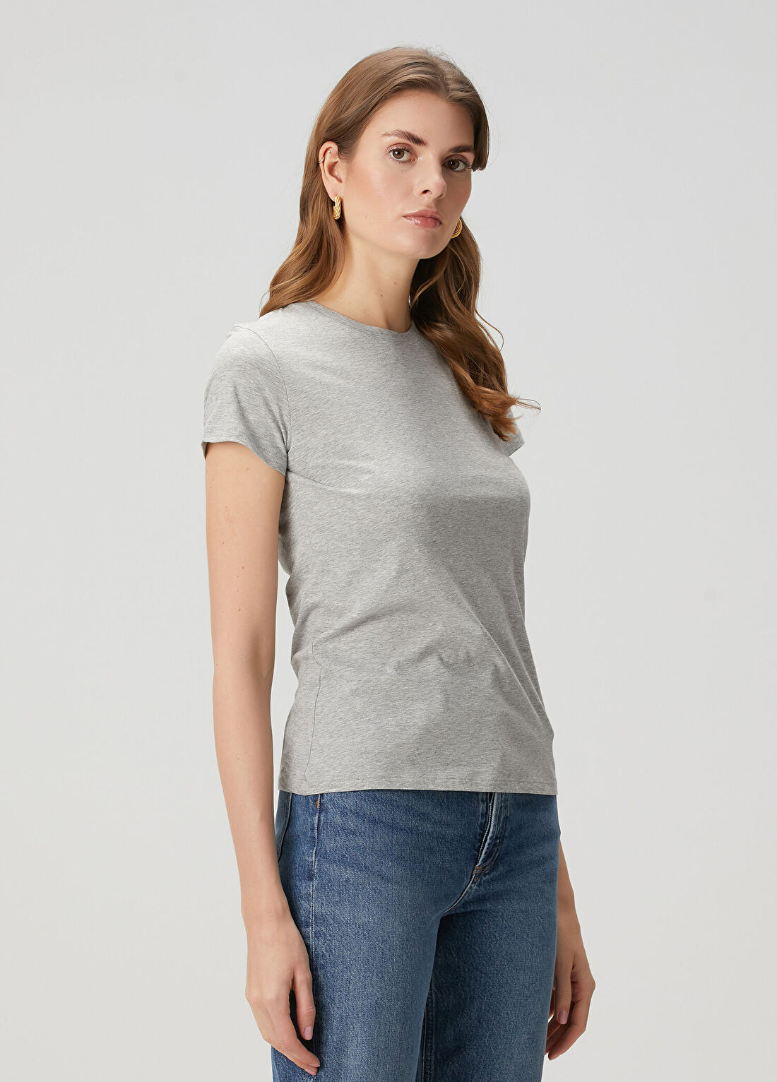 Vince Gri T-shirt görsel 3