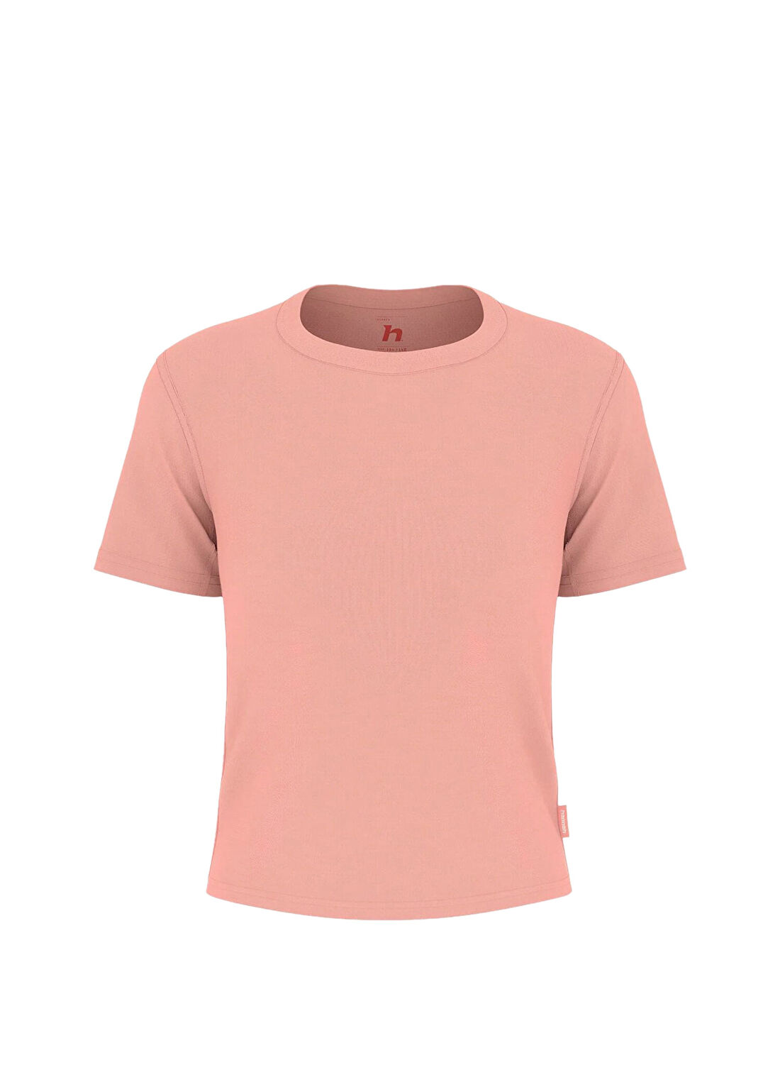 Hannah Mel Peach Amber Baskılı Regular Fit Kısa Kollu Kadın T-Shirt