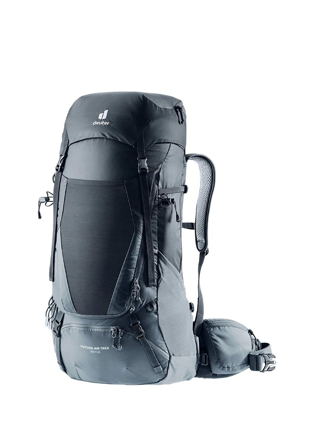 Deuter Futura Air Trek Black Erkek Sırt Çantası 50 + 10 Lt