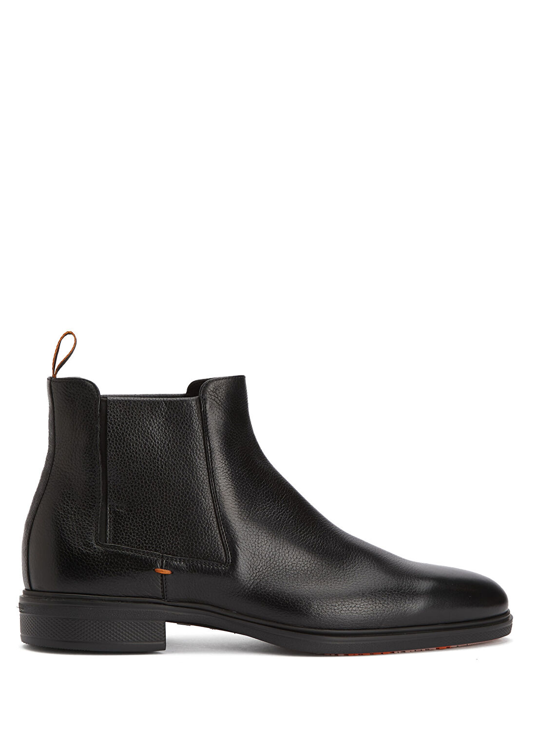 Santoni Easy On Siyah Erkek Deri Bot