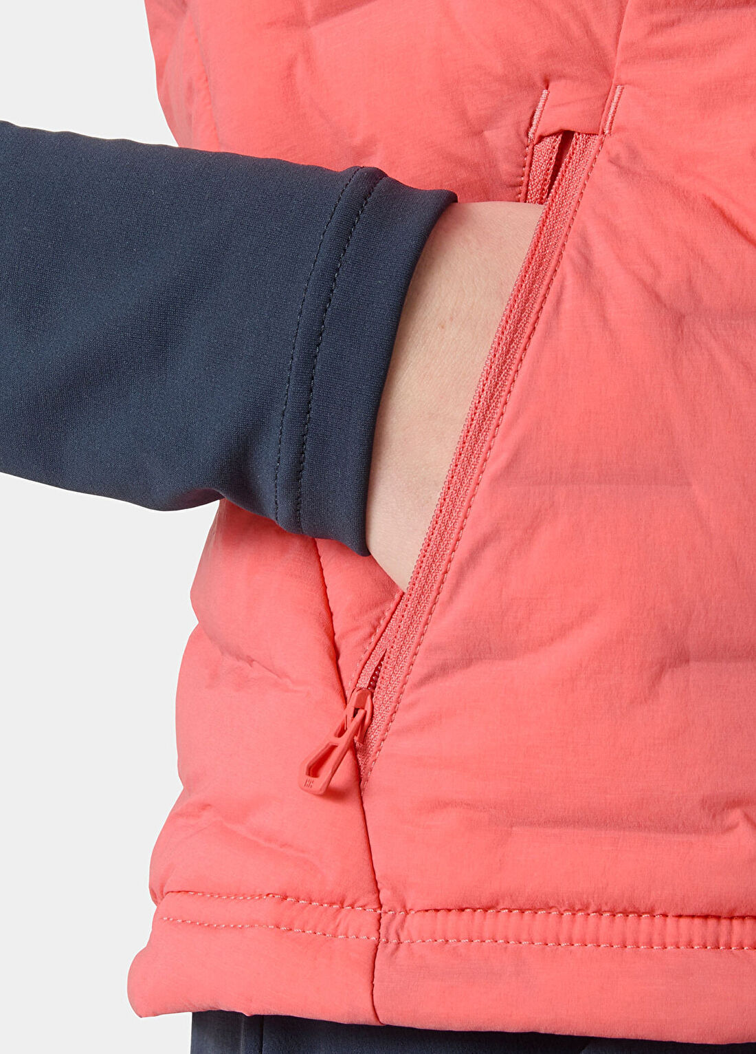 Helly Hansen W HP Stretch Insulator Sunset Pink Kadın Spor Yelek görsel 3