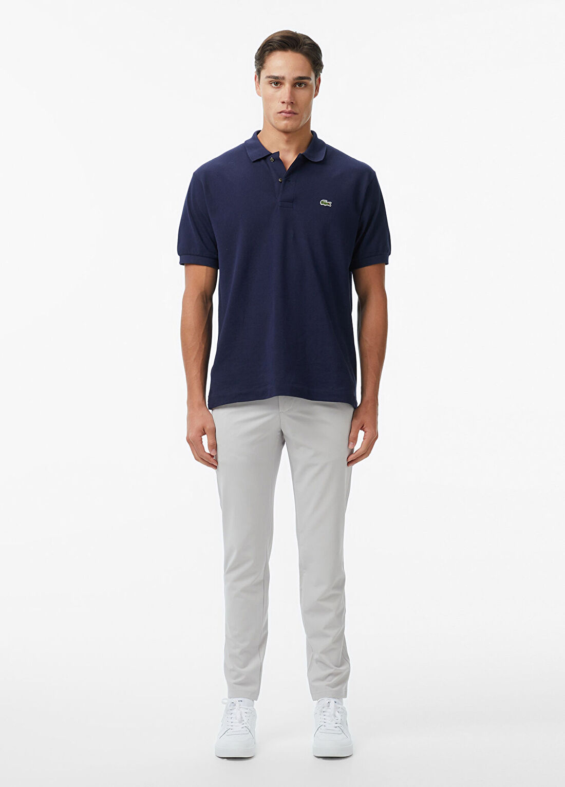 Lacoste Gri Erkek Chino Pantolon