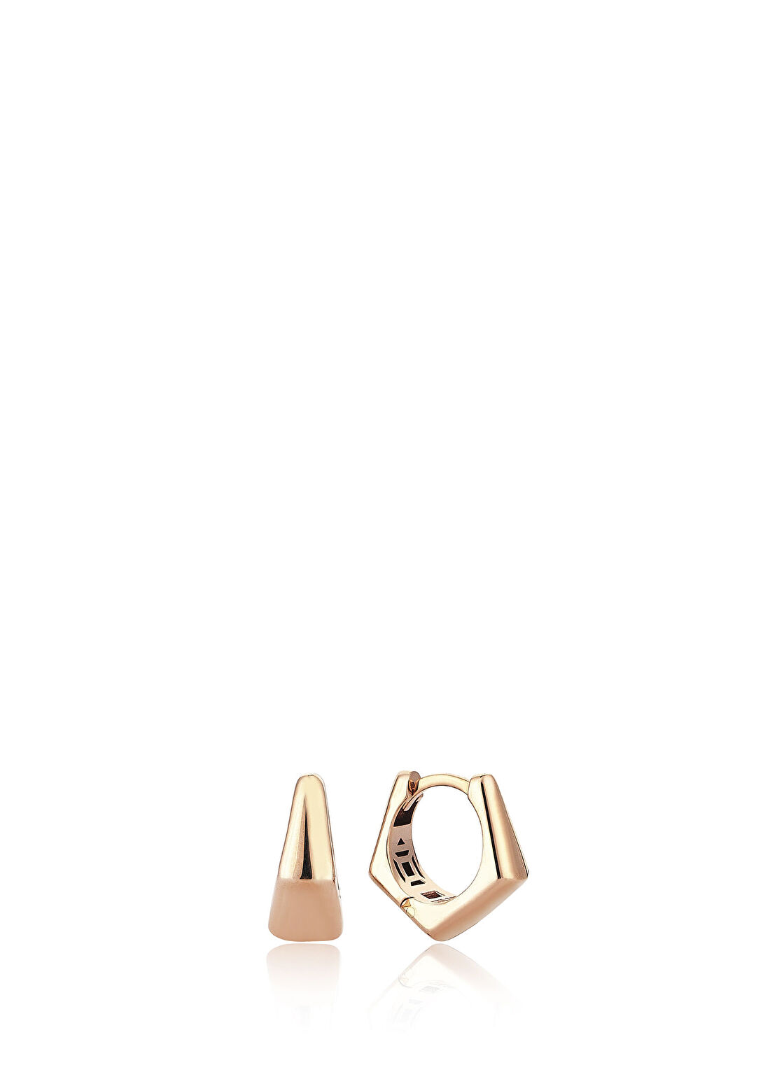 Reis Kuyumculuk Grande Bomb 14 Ayar Rose Gold Kadın Küpe