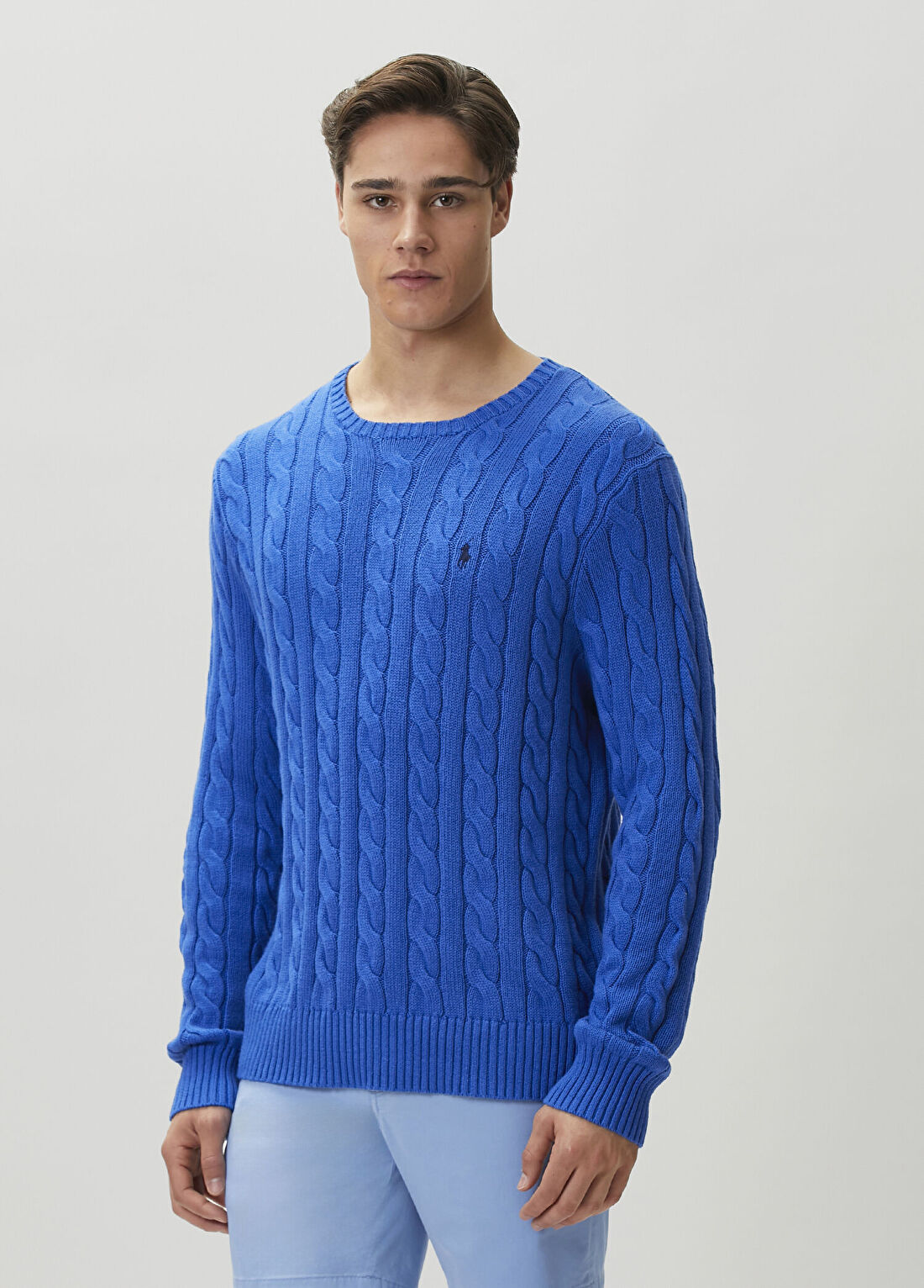 Polo Ralph Lauren Regular Fit Mavi Kazak görsel 3