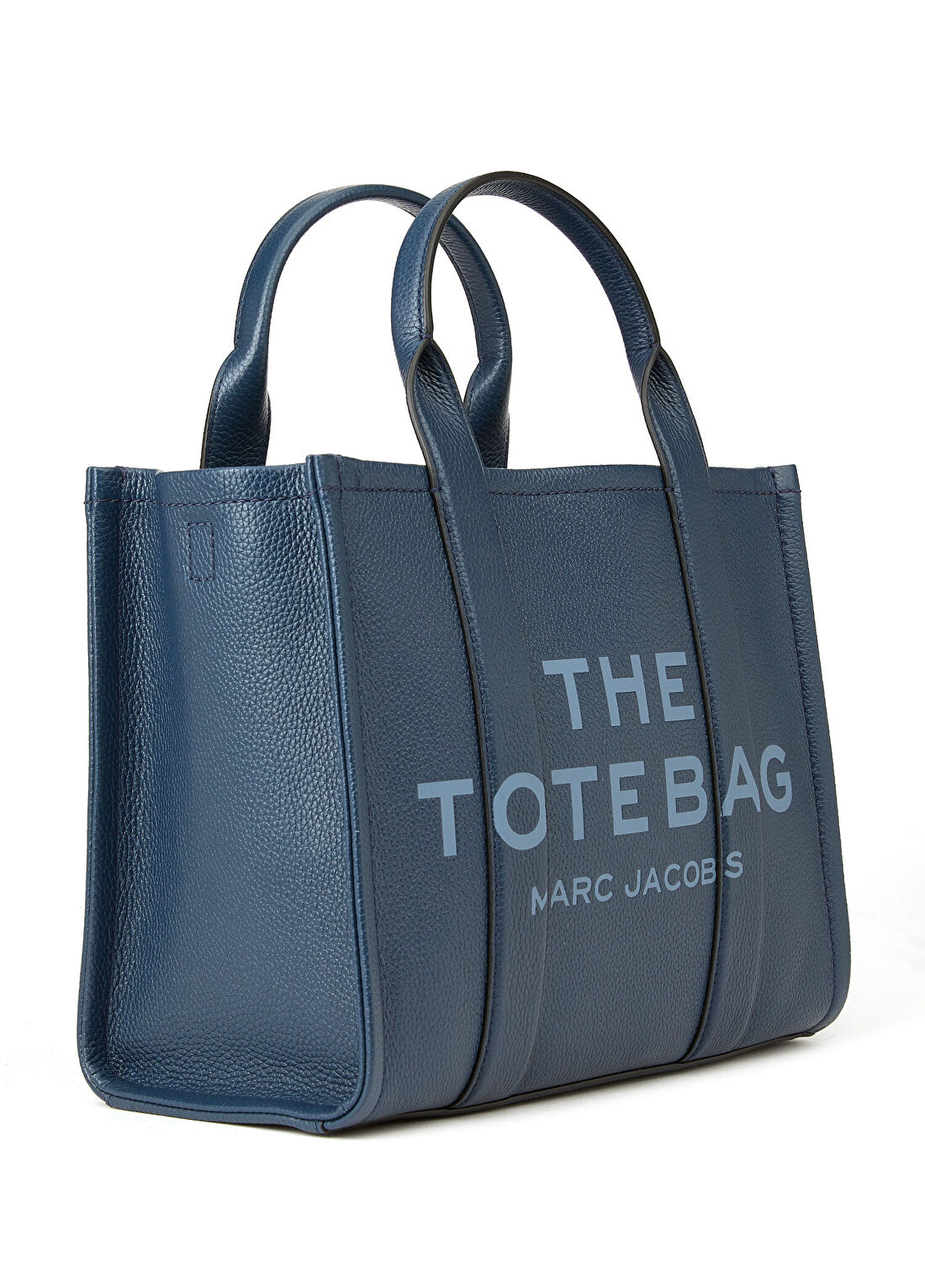 Marc Jacobs The Medium Tote Lacivert Kadın Deri Çanta görsel 4
