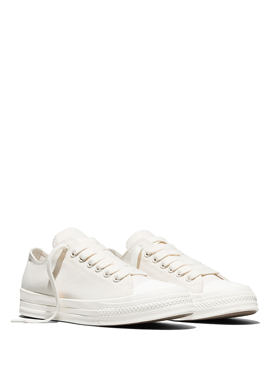 Converse Chuck Taylor Throwback Krem Unisex Sneaker görsel 2