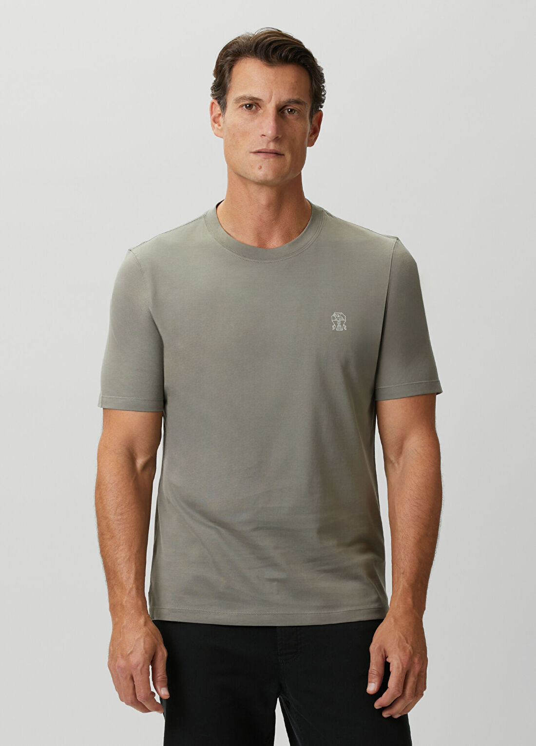 Brunello Cucinelli Açık Yeşil T-shirt