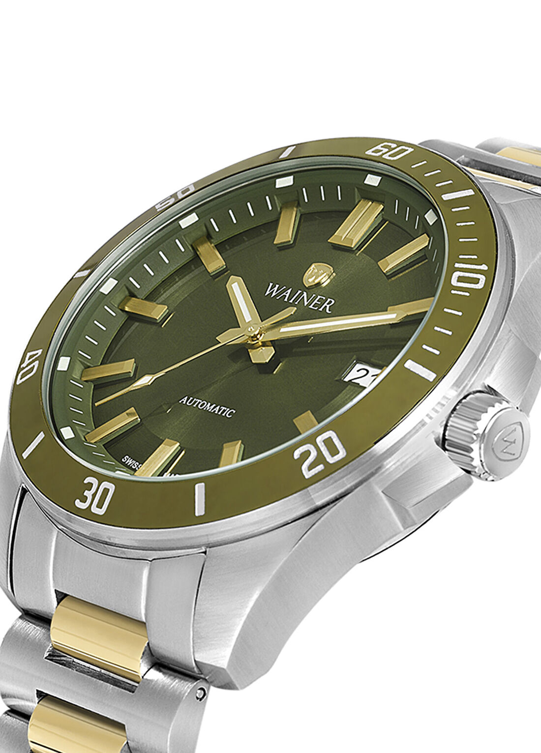 Wainer WA.25540-E Gümüş Çelik Erkek Kol Saati görsel 4