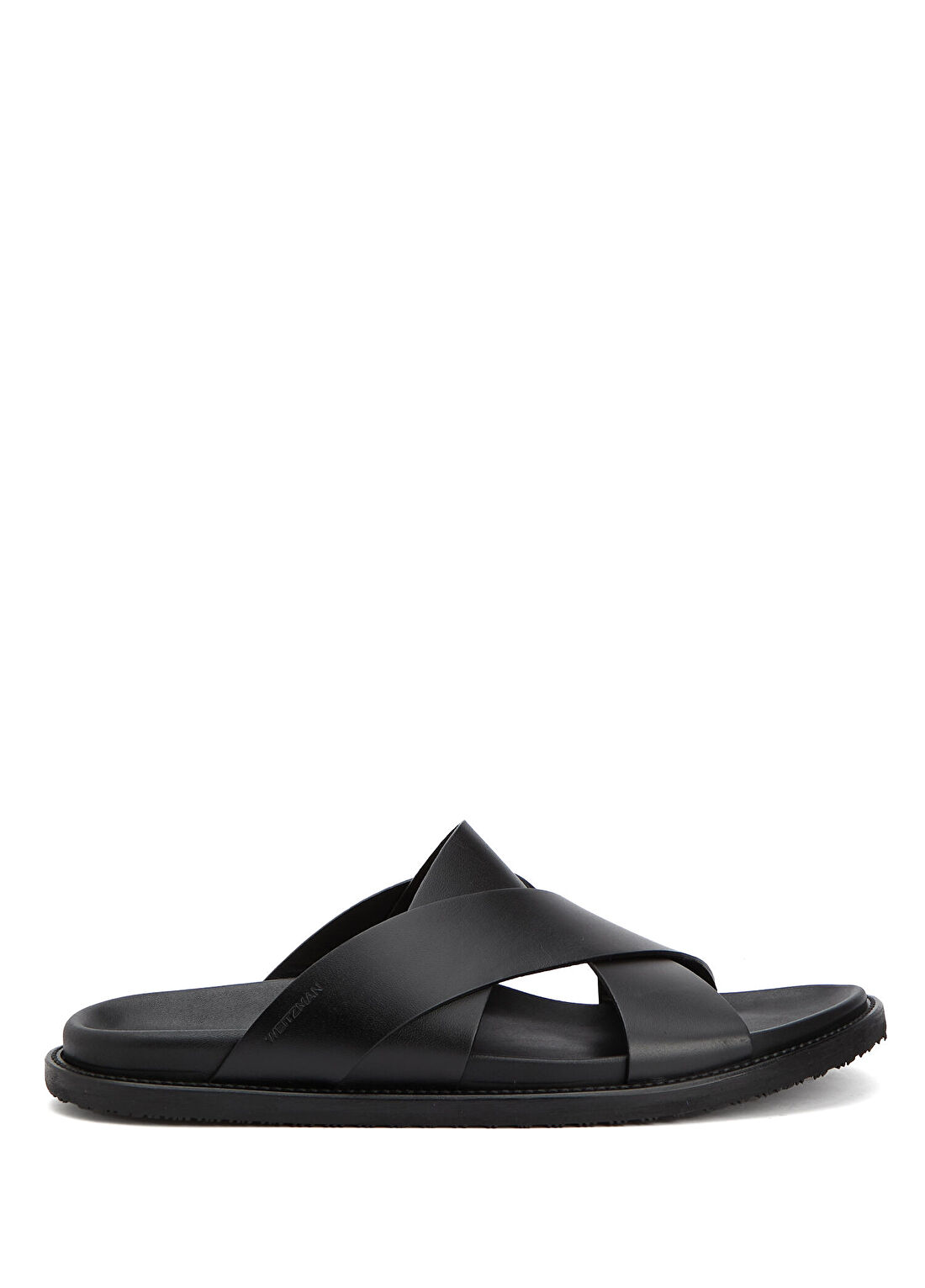 Stuart Weitzman Berkley Siyah Erkek Deri Terlik